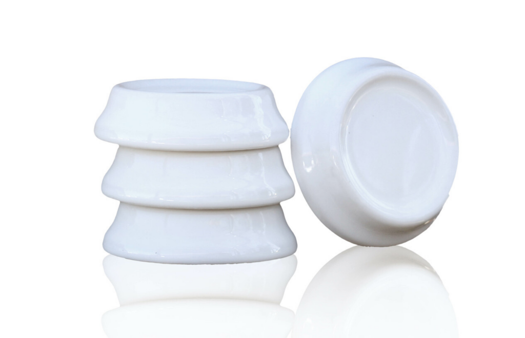 Strohm Clawfoot Bathtub Coaster Set White Porcelain Clawfoot Rests WatermarkFixtures