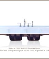 New 72 Large Cast Iron Double Drainboard Kitchen Sink Antique Style Double  Basin Drop in Farm Sink Package 