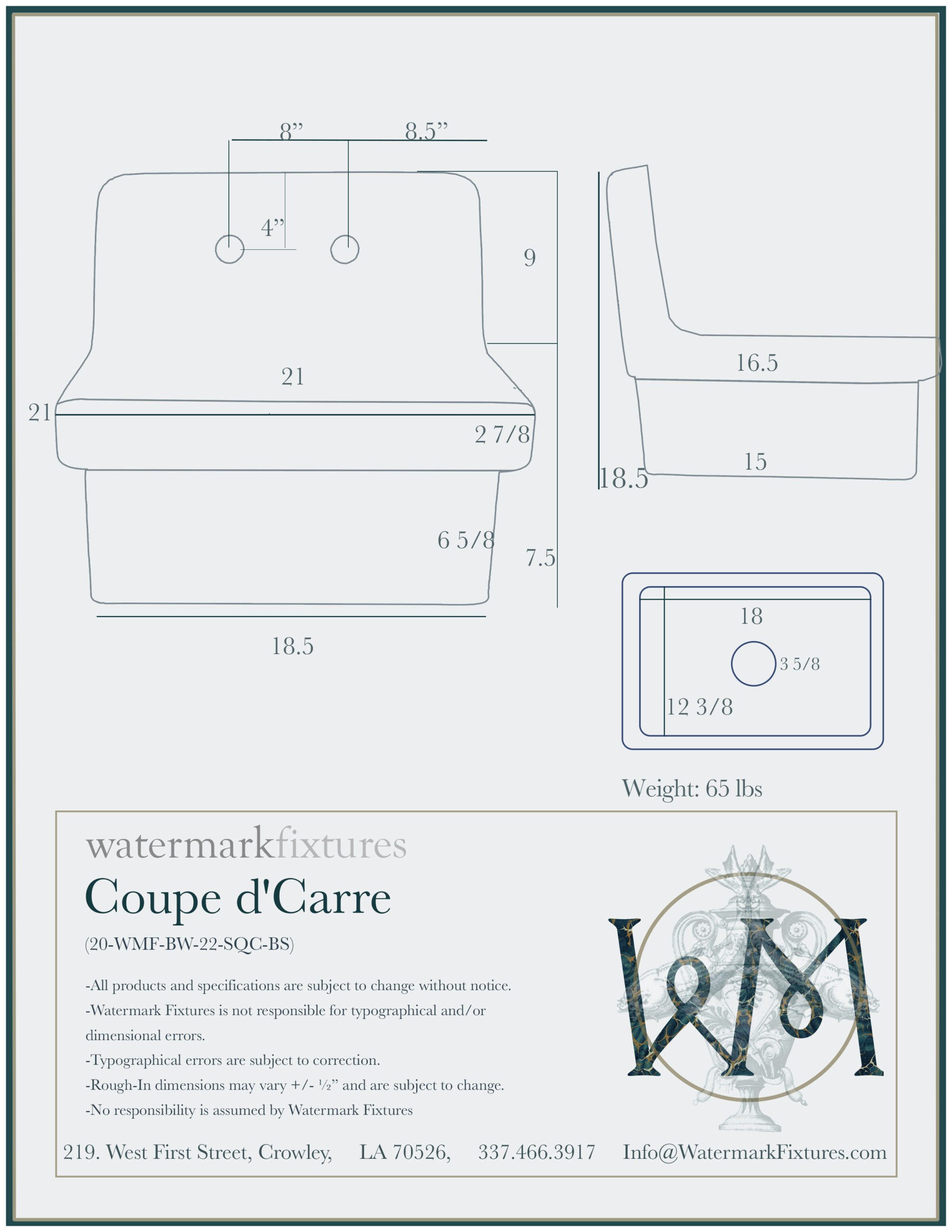 Coupe d'Carre Spec Sheet8
